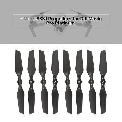 DJI Mavic Pro Platinum Version Quick Release Forward/Reverse Folding Propeller Drone Accessory 8331F