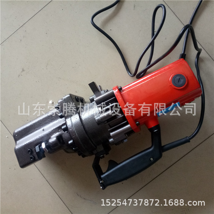 高效率钢筋切断机 液压型切断功能 小型断筋器 圆钢螺纹钢剪断机