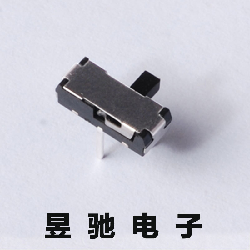 厂家供应卧式插件2档拨动开关 质优3脚侧拨微型小波动开关
