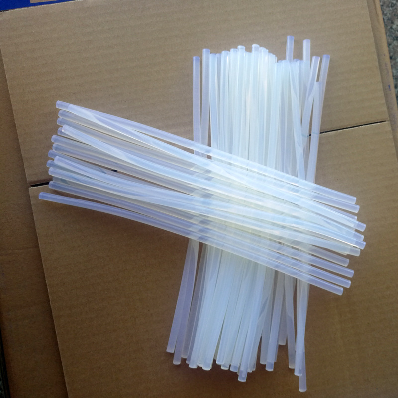 顺之缘EVA白色透明细热熔胶棒 中粘型乳白色热熔胶条批发销售价格