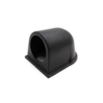 Car Modified Black Multi-Functional Single-Hole Double-Hole Three-Hole A-Pillar Flat-Mounted Abs Material Iron Instrument Shelf Cup (automobile instrument) - 52mm-901c-instrument-frame