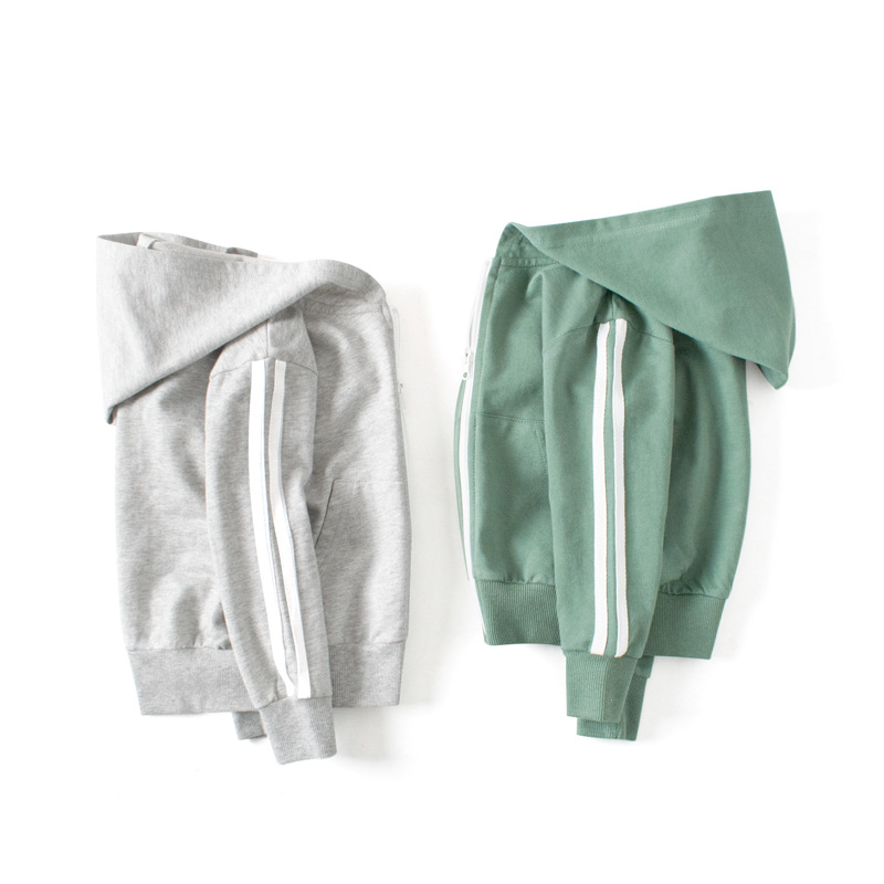 Ropa de moda para niños Primavera Nuevo 2023 abrigo para niños ropa de moda para bebés con capucha entrega de una sola pieza