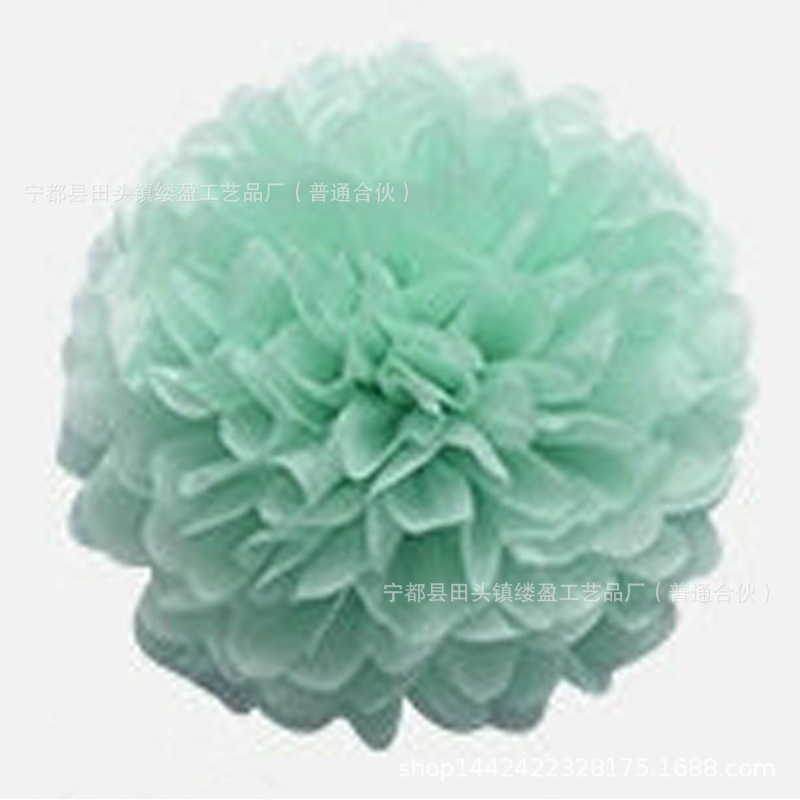 Bola de papel europea y americana sala de bodas tire flor boda peonía papel flor bola fiesta de cumpleaños decoración de la ventana suministros al por mayor