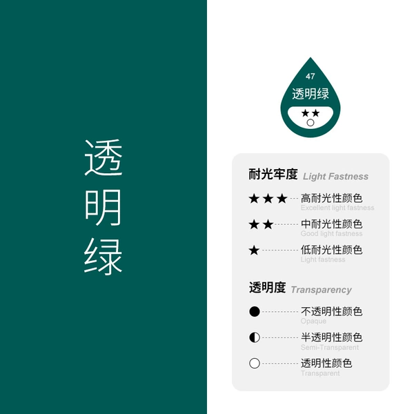 Transparent green