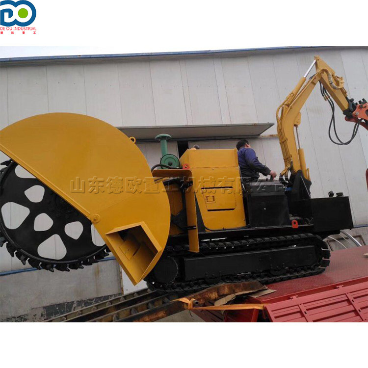 厂家直销开沟培土机 圆盘式链条式农用开沟种植机 大型挖沟机