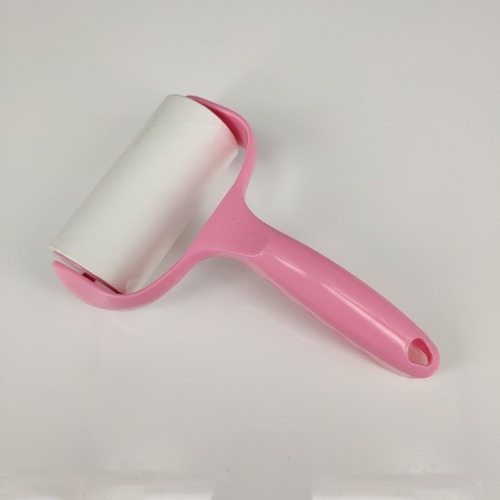 Sticky hair roller creative dust sticky device oblique tear 10cm roller brush clothes pet cleaning replacement paper clothes sticky device