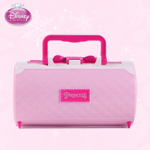 Disney Children's Cosmetic Set Ice and Snow Elsa Princess Makeup Box Girls Lipstick Show Play House Toy