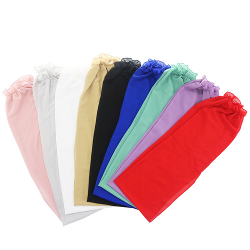 Cross-border solid color chiffon air-conditioned shirt sunscreen beach scarf open shoulder shawl CS504, AliExpress best seller