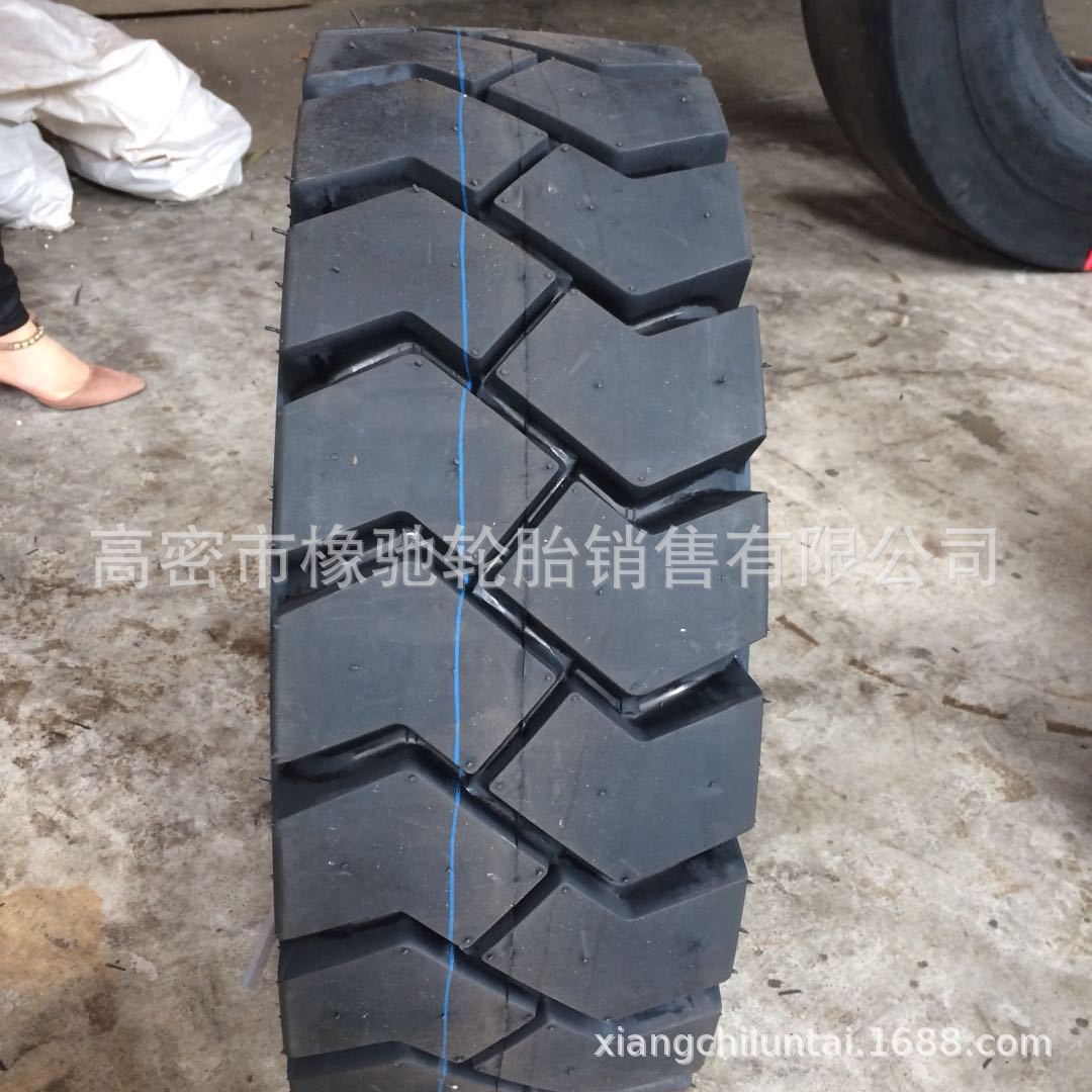叉车轮胎250/300-15 15X4.5 500/16X6 18X7-8工业轮胎