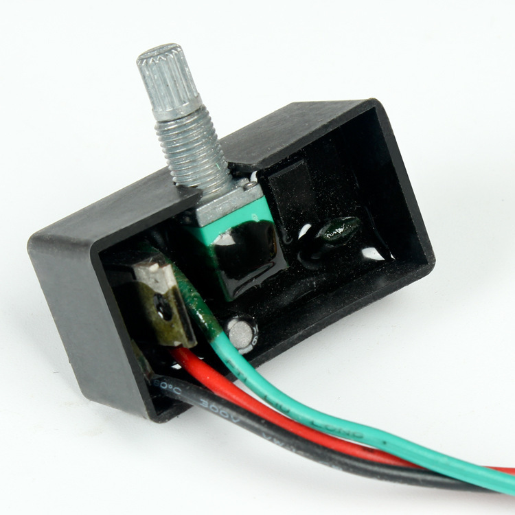 【电动喷雾器调速器】带塑料帽微型调速器 水泵12V调速器