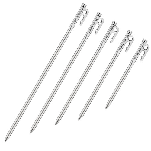 Koman 420 stainless steel ground nails high-strength tent fixed pole camp nails camping canopy tent fixed tent nails
