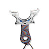 Monster, street Olympic slingshot stainless steel with flat rubber bands