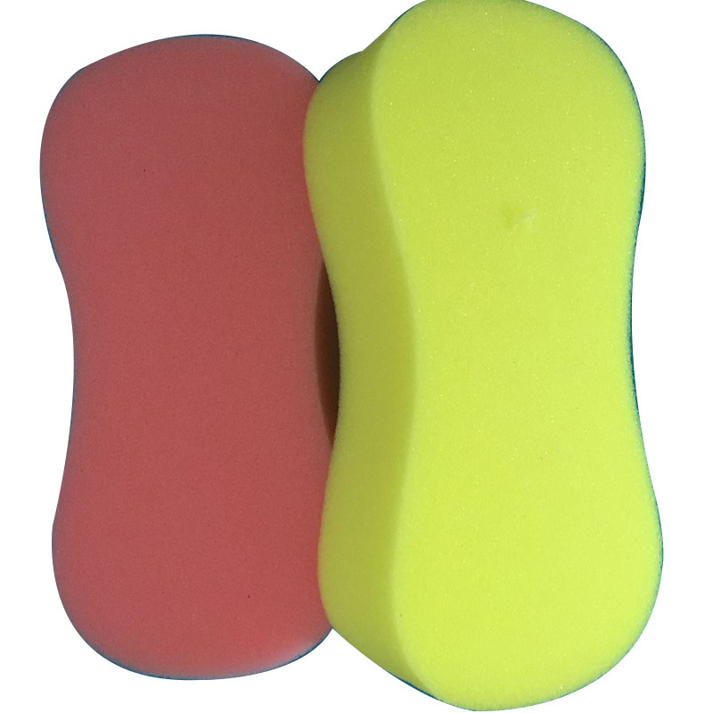 擦车洗车海绵 8字型细孔 大号洗车海绵 高密度 柔软不伤车漆批发