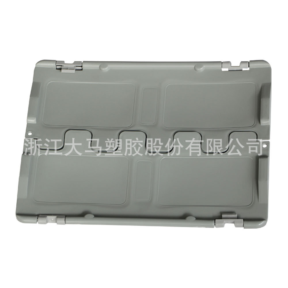 荐 外尺寸400*300mm塑料周转箱盖 EU43翻盖物流箱盖欧标箱盖子