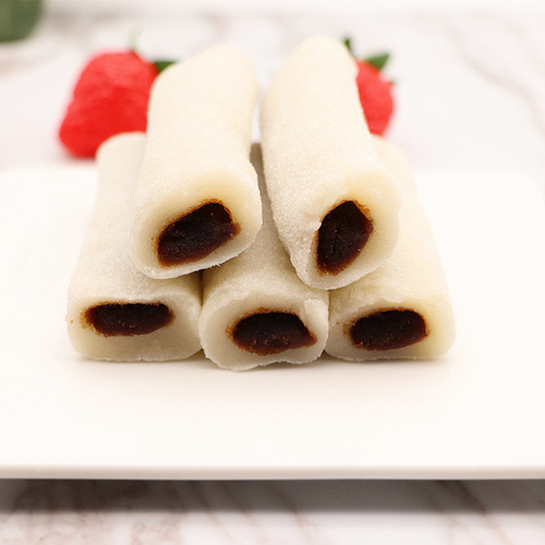 Xuxiangzhai Rice Cake 110g Blood Glutinous Rice Rice Cake Shanghai Specialty Red Bean Mochi Glutinous Rice Cake Manufacturer Wholesale Direct Sales