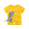 Children's short sleeve T-shirt, summer clothing, top for boys, wholesale, 2024 years, western style