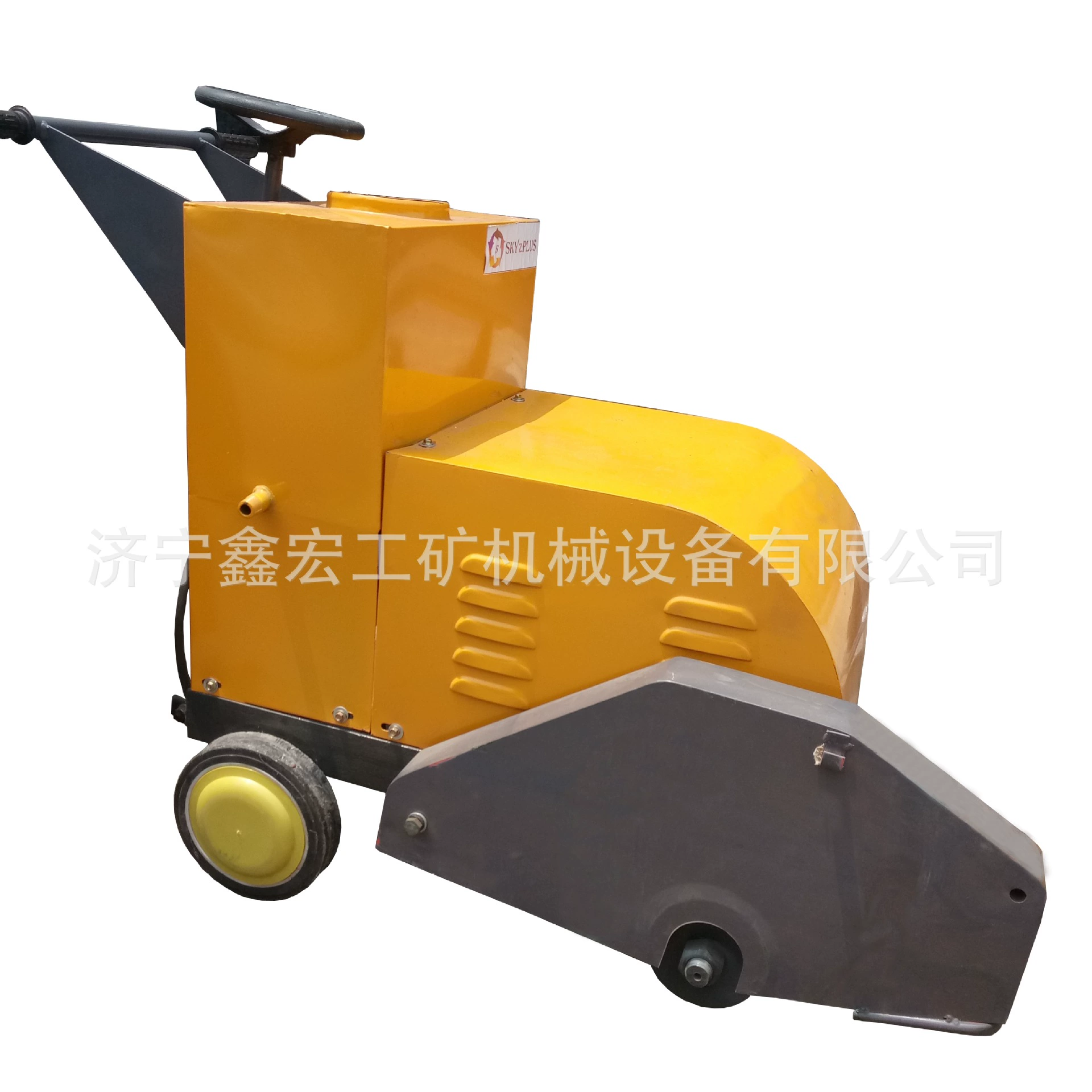 Ручной толкающий станок для резки дорог Электрический станок для резки алмазной пилы муниципальный дорожный станок для резки