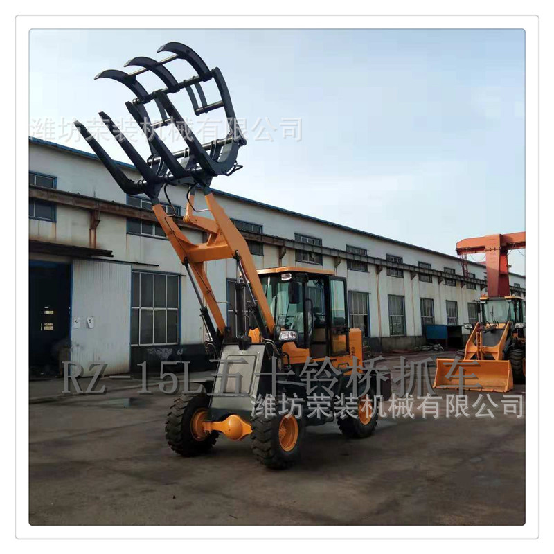 山东920装载式蔗木机 农用抓树机 抓木机 各种型号抓草机现货销售