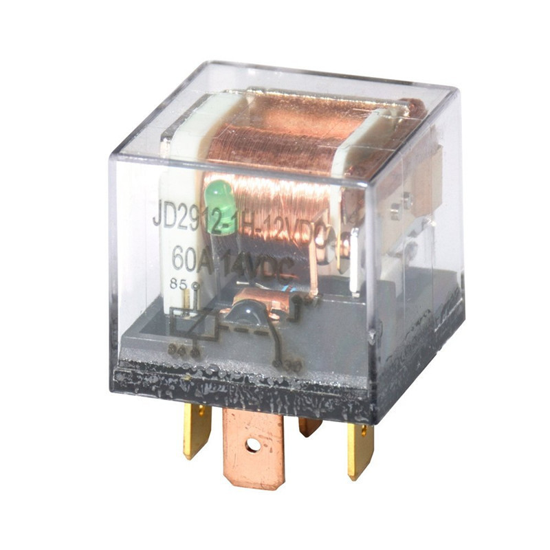 Car control relay socket 12V/24v 60A 4-pin 5-pin waterproof sealed car relay
