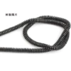 Black beads, 6mm