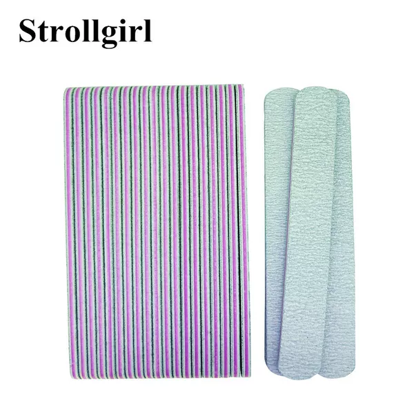 Wholesale in Stock: Gray Sand Nail File, Nail Polishing Strip, Nail Shaping File, Nail Polishing File, Nail Care and Trimming Purple Heart