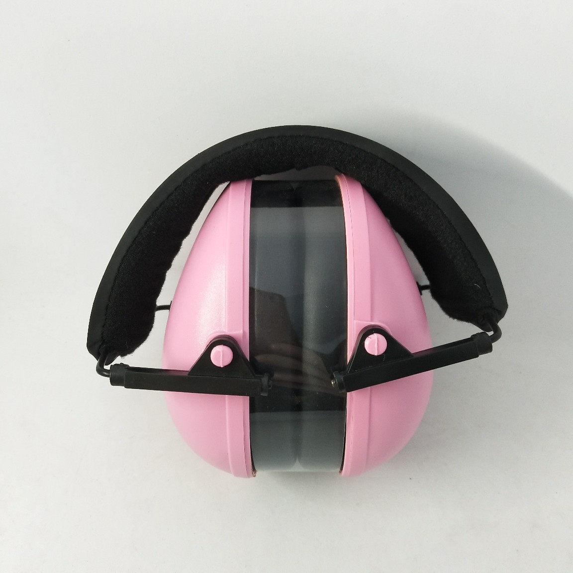 儿童粉色隔音耳罩降噪音护耳器冬天保暖静音耳罩防水防噪音