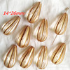 Acrylic accessory, necklace from pearl, beads, suitable for import