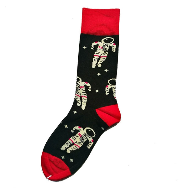 Space red and black