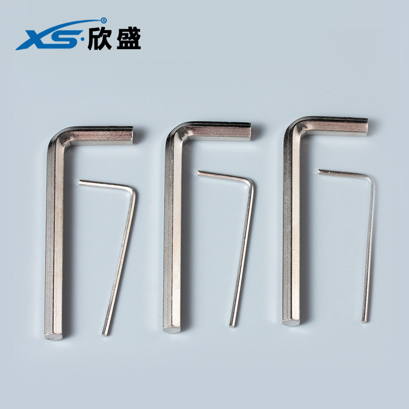 平头内六角扳手镀镍内六方扳手公制/英制五金工具英美制六角扳手