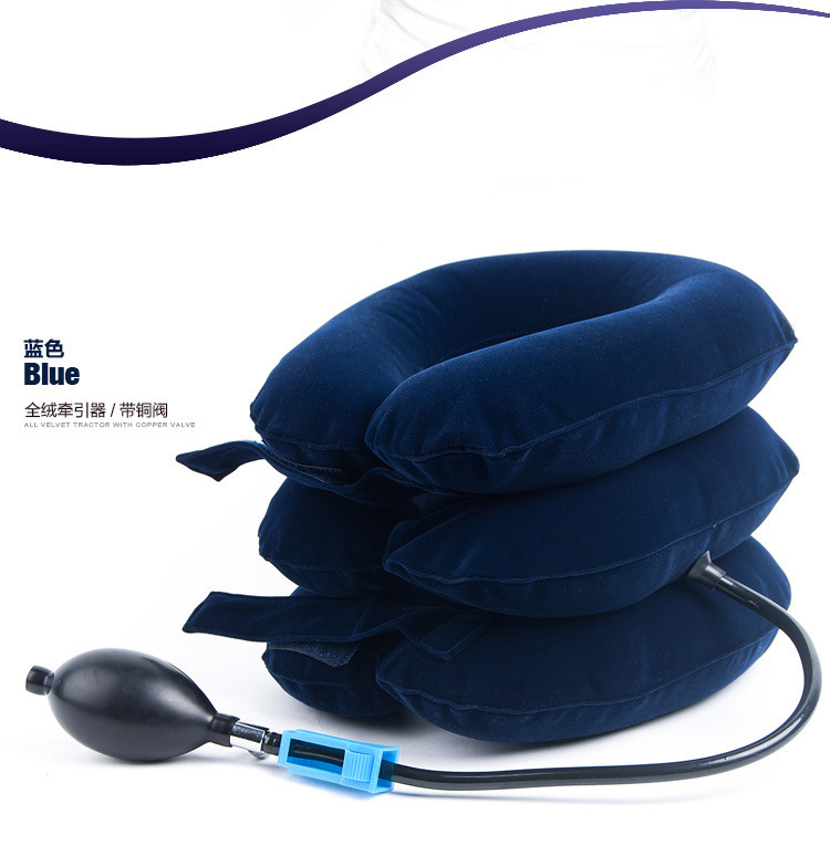 Tracción de columna cervical neumática para el hogar nuevo protector cervical para la corrección del cuello, soporte cervical para restablecer el cuello, bolsas de cuello ricas