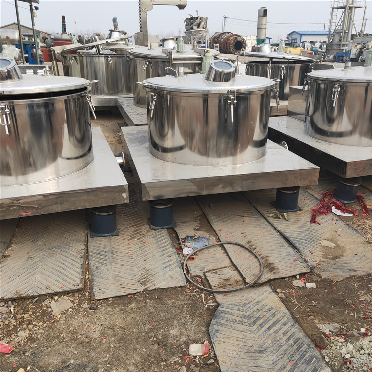 二手离心机不锈钢平板吊带离心机平板刮刀离心机平板离心机