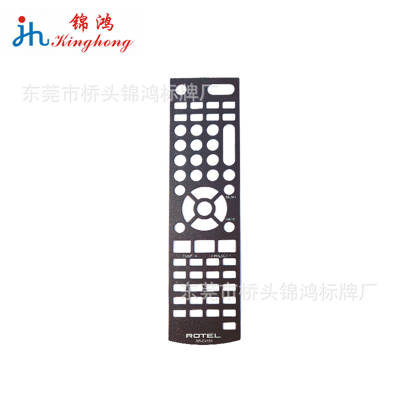 定 制薄膜面板印刷PVC/PC面板按键 计算器遥控器面贴 遥控器面贴