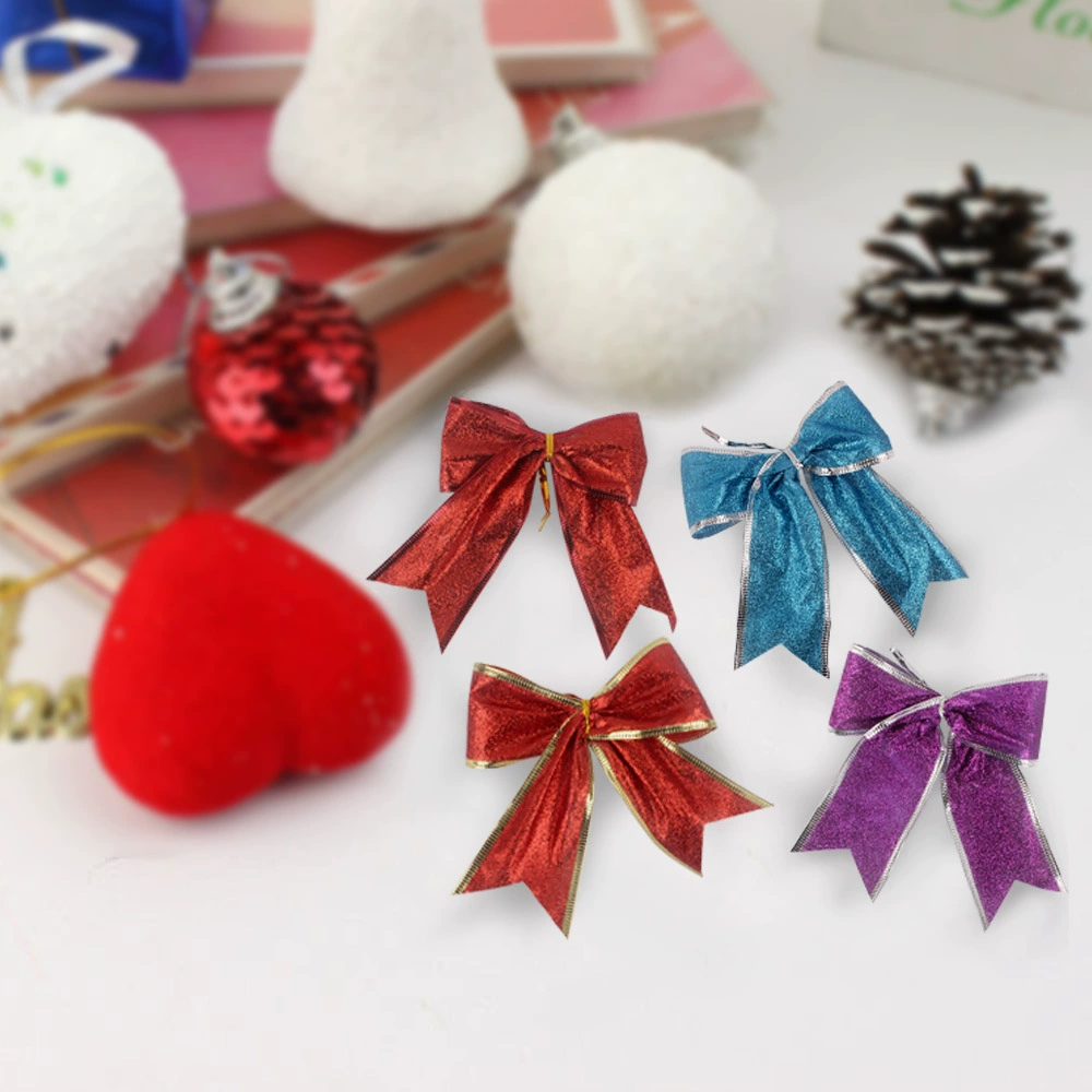 Christmas decorations with bow, pendant, 13cm