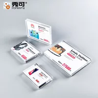 Новый продукт оригинальный акриловый табличка ярлык цен меню карта цен список вин бренд ценовая карта ценовая карта стойка карта