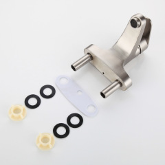 Factory direct sales Imperial two-joint 304 stainless steel double-hole old hot and cold basin faucet two-joint basin faucet