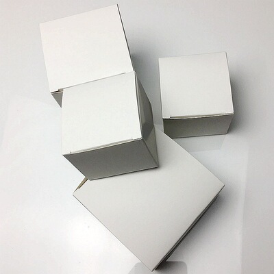 白盒现货 正方形白卡纸盒 现货空白纸盒 礼品白色包装盒 批发现货|ms