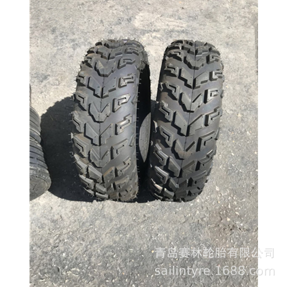 厂家供应ATV沙滩车23x7-10草坪车高尔夫球车轮胎23*7-10 配钢圈