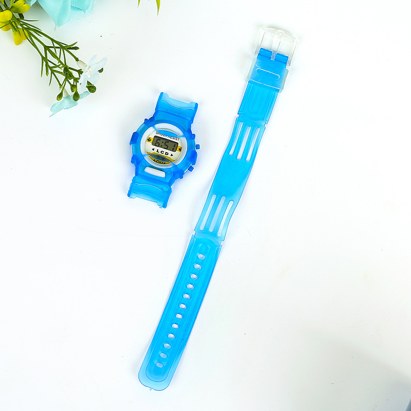 Reloj electrónico para niños jalea color multicolor juguetes para niños dos yuanes tienda suministro al por mayor regalos para estudiantes