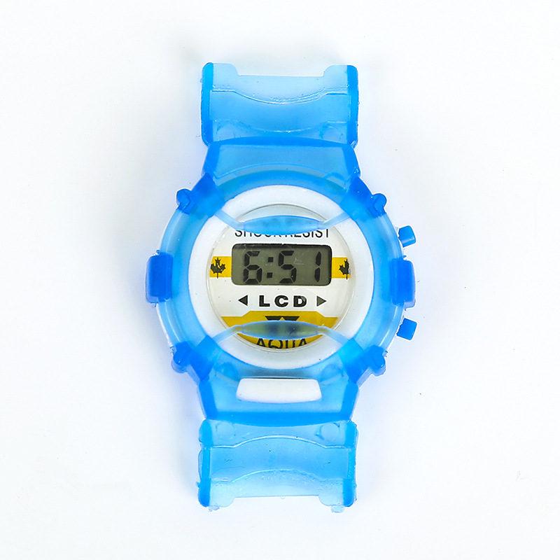 Reloj electrónico para niños jalea color multicolor juguetes para niños dos yuanes tienda suministro al por mayor regalos para estudiantes