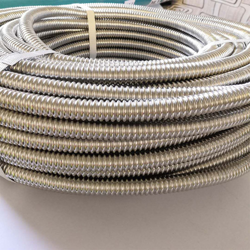 304 stainless steel corrugated pipe hot water heater inlet pipe metal flexible hose hot water and cold water pipe high pressure pipe