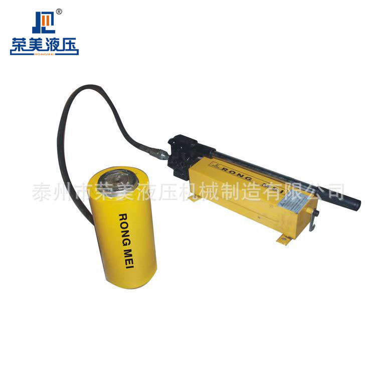 液压千斤顶起重工具桥梁同步分离式液压千斤顶 手动液压千斤顶50t