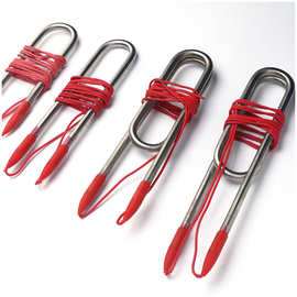 厂家批发双U不锈钢潜水电加热管加热棒带插座规格多选潜水加热管