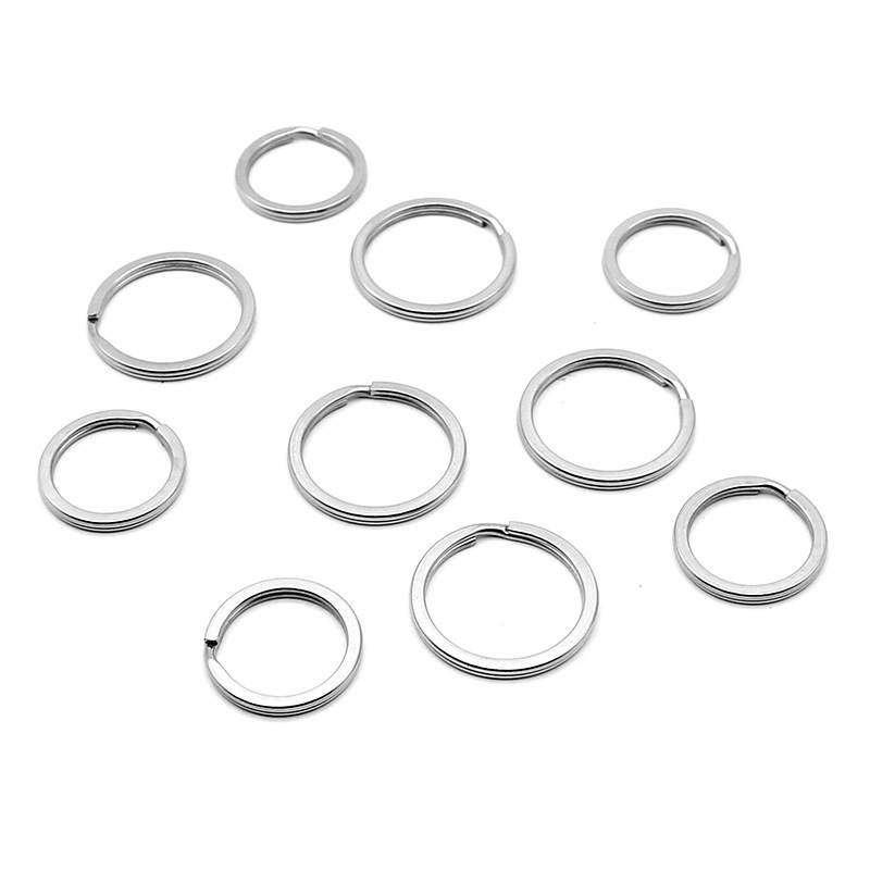 Acero inoxidable 304 llavero/anillo/péndulo DIY colgante accesorios no se desvanecen un montón de en stock