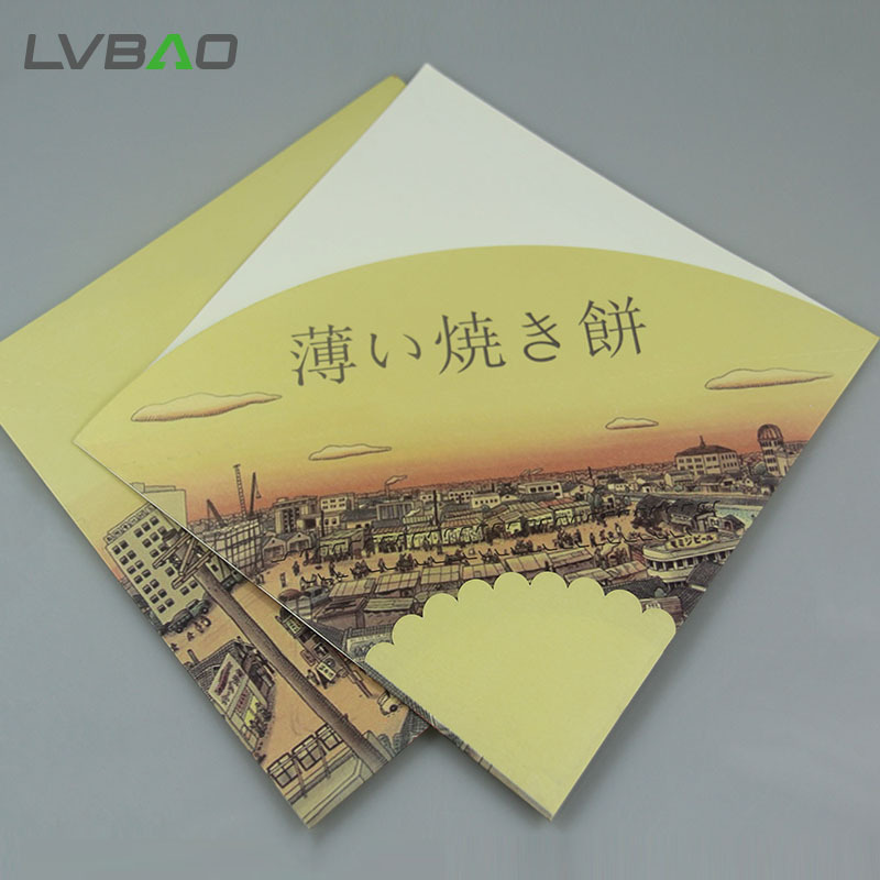 137加厚一次性烧饼袋煎饼果子纸袋可印刷肉夹馍食品包装袋