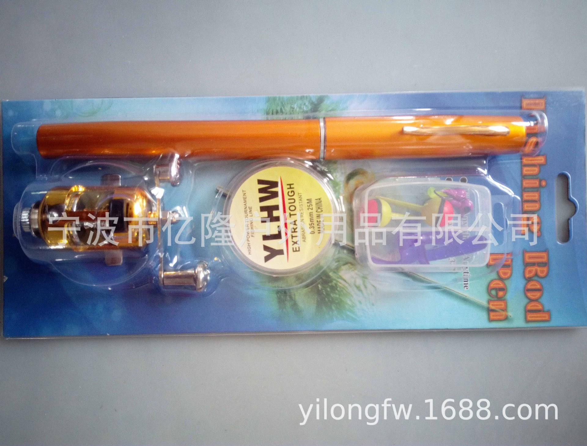 Ручка-стиль рыболовная удочка Yilong, телескопическая алюминиевая подарочная удочка с катушкой и аксессуары