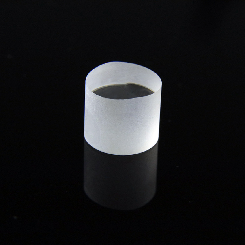 直径8高度8入射光斑2发散角度5度材质H-K9L光学玻璃鲍威尔棱镜