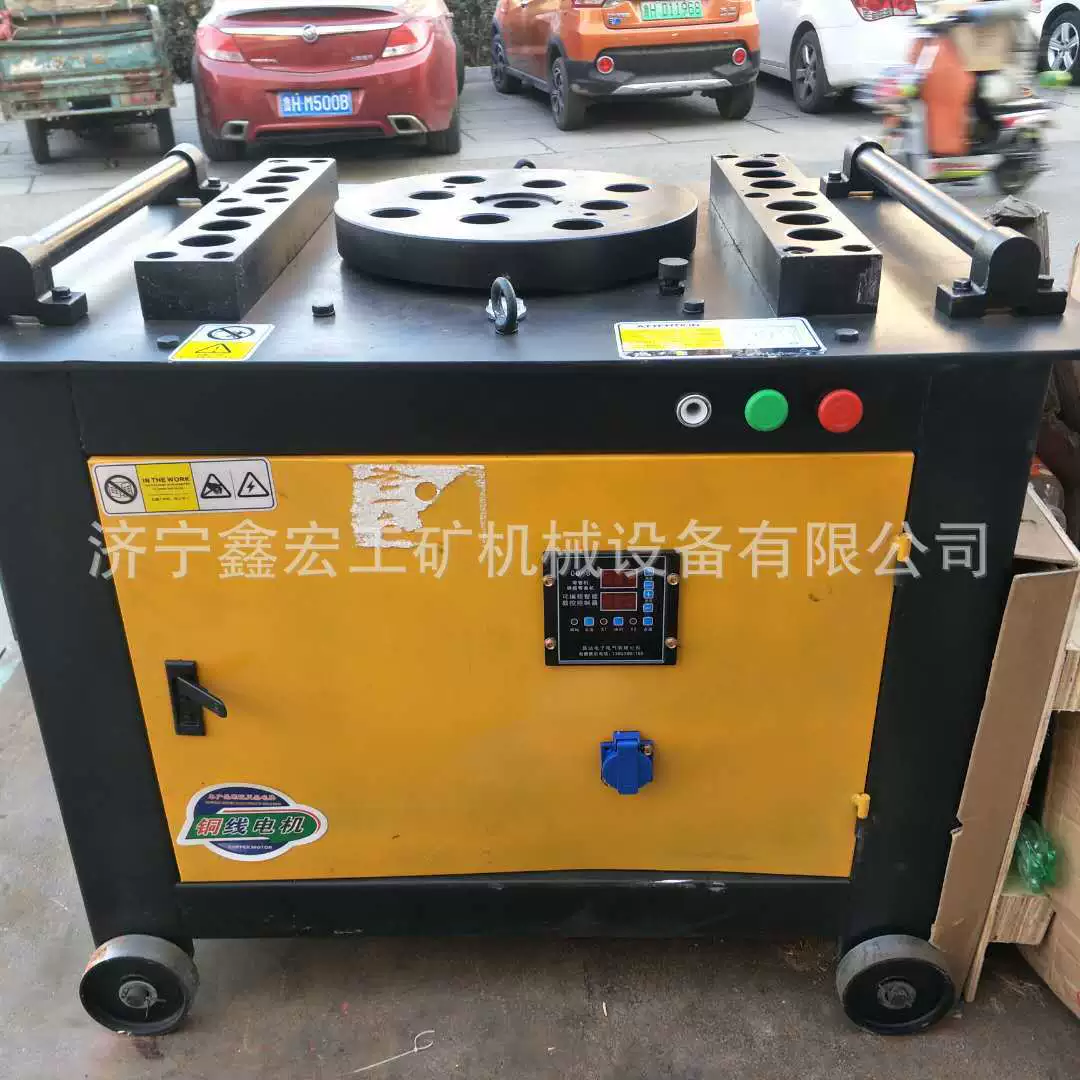 GW50 Станок для гибки стали с ЧПУ Круглый стальной гибочный станок Гибочный станок с ЧПУ Цзинин Синьхун логистика доставка