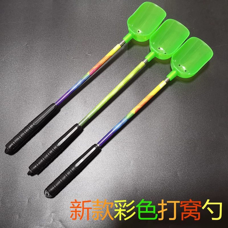 Прямые поставки с фабрики нового цвета из нержавеющей стали, ложка для гнезда, двухсекционная ложка для гнезда, 3-секционная приманка, Метатель рыболовных снастей, оптовая продажа