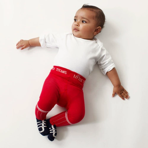 Sock pants [red pants and blue shoes]