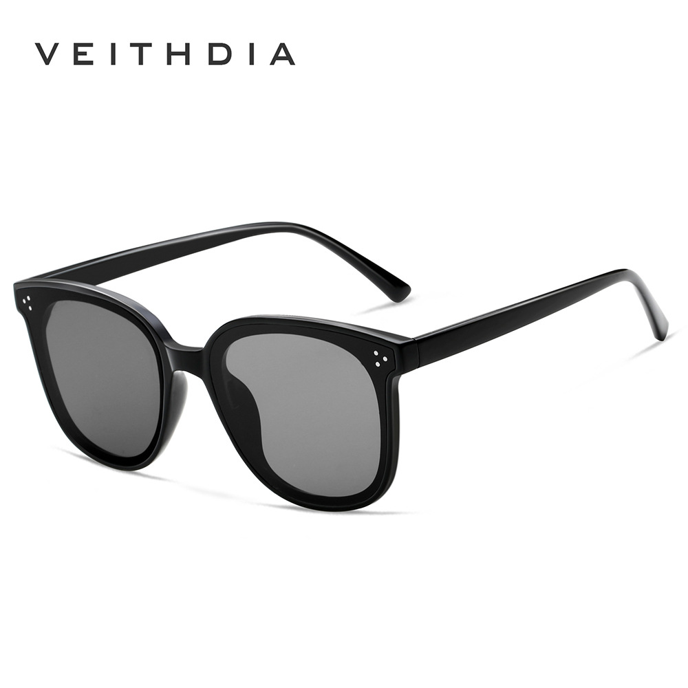 V tendencia retro polarizador decoloración día y noche gafas de sol anti-ultravioleta de doble uso gafas de sol con clavos de arroz marca 8510